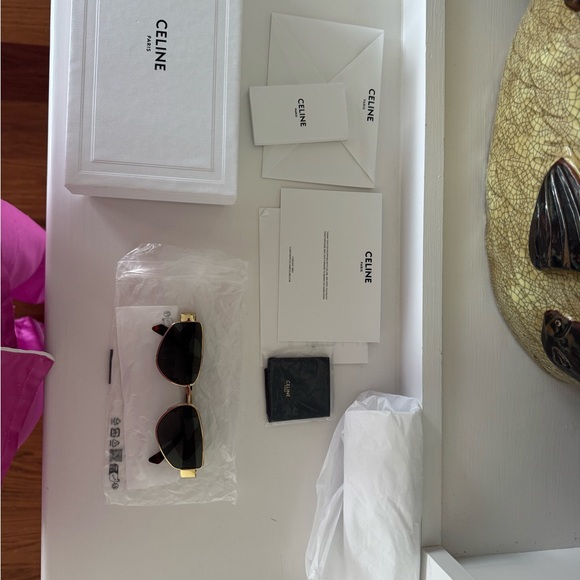 Celine TRIOMPHE METAL 04 SUNGLASSES IN METAL - Picture 1 of 7